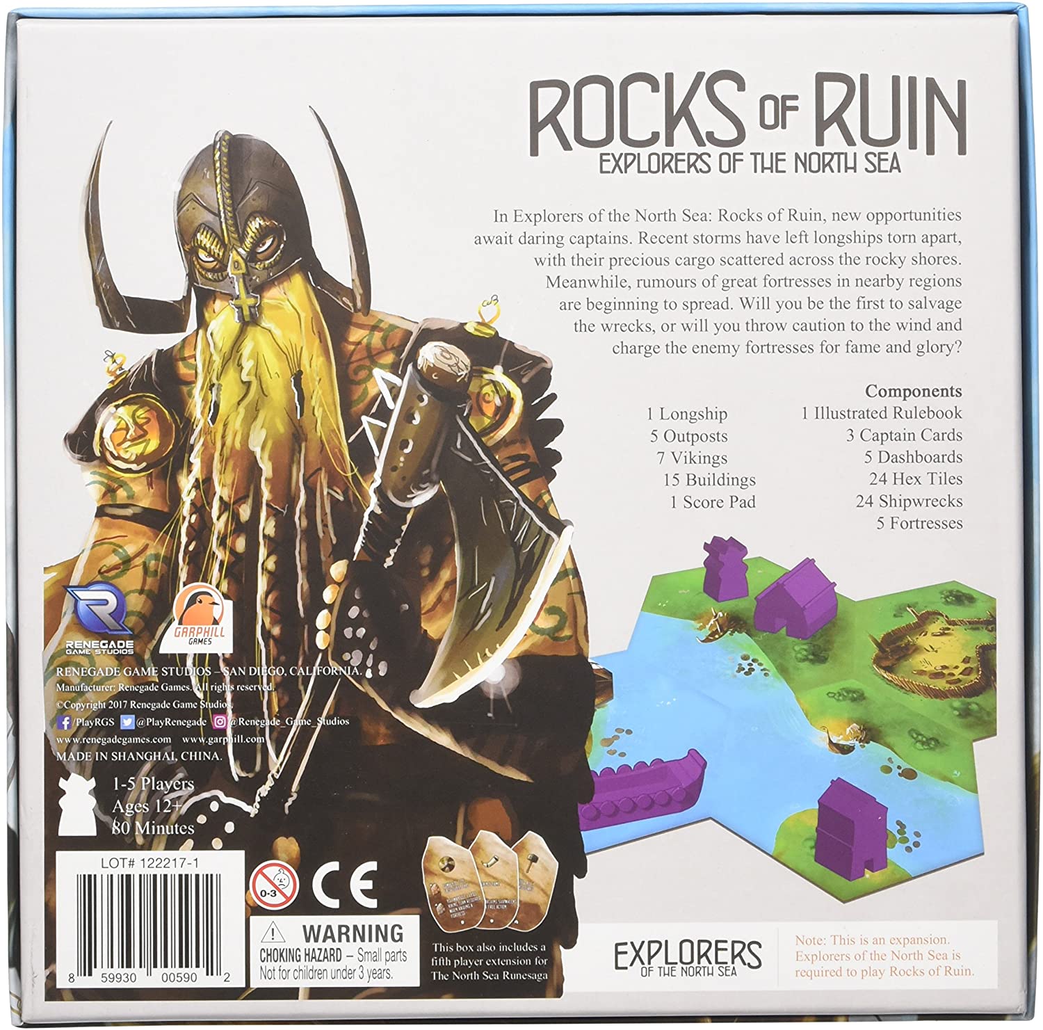 Explorers of the North Sea : Rocks of Ruin Expansion
